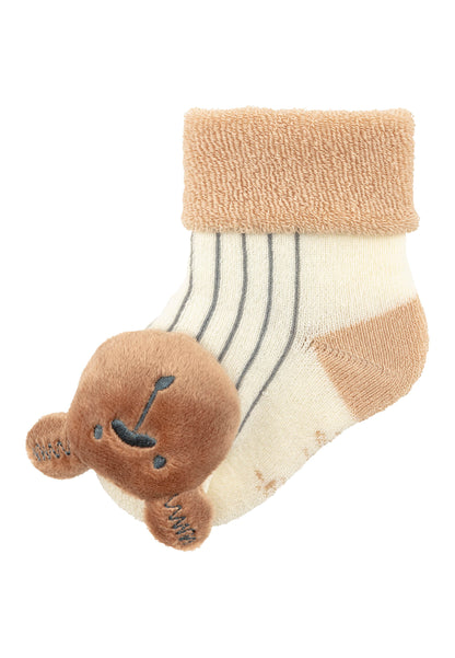 Baby Rasselsocken Bär