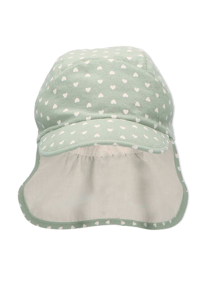 Casquette à visière avec protection du cou