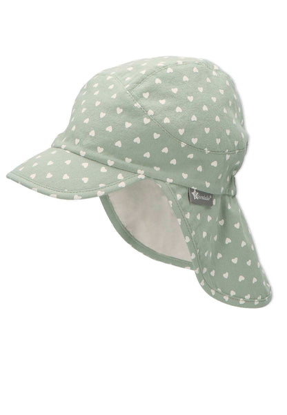 Casquette à visière avec protection du cou