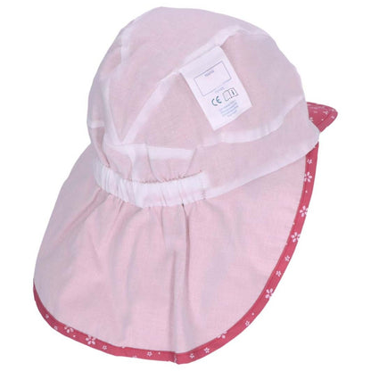 Casquette à visière avec protection du cou