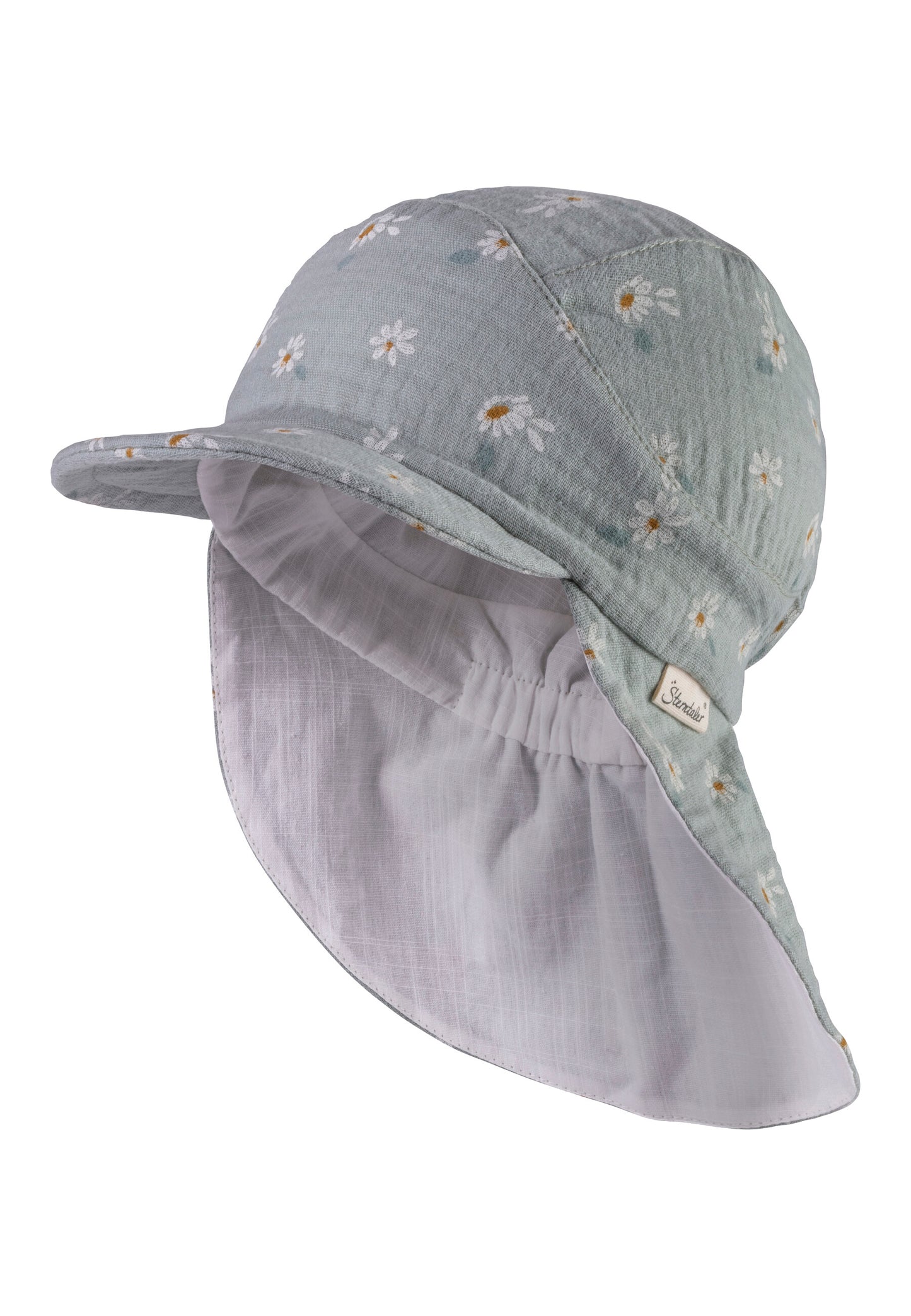 Casquette à visière avec protection du cou