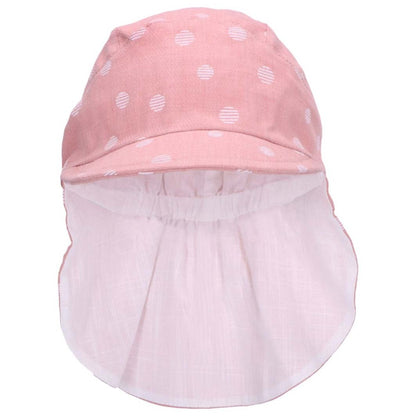 Casquette à visière avec protection du cou