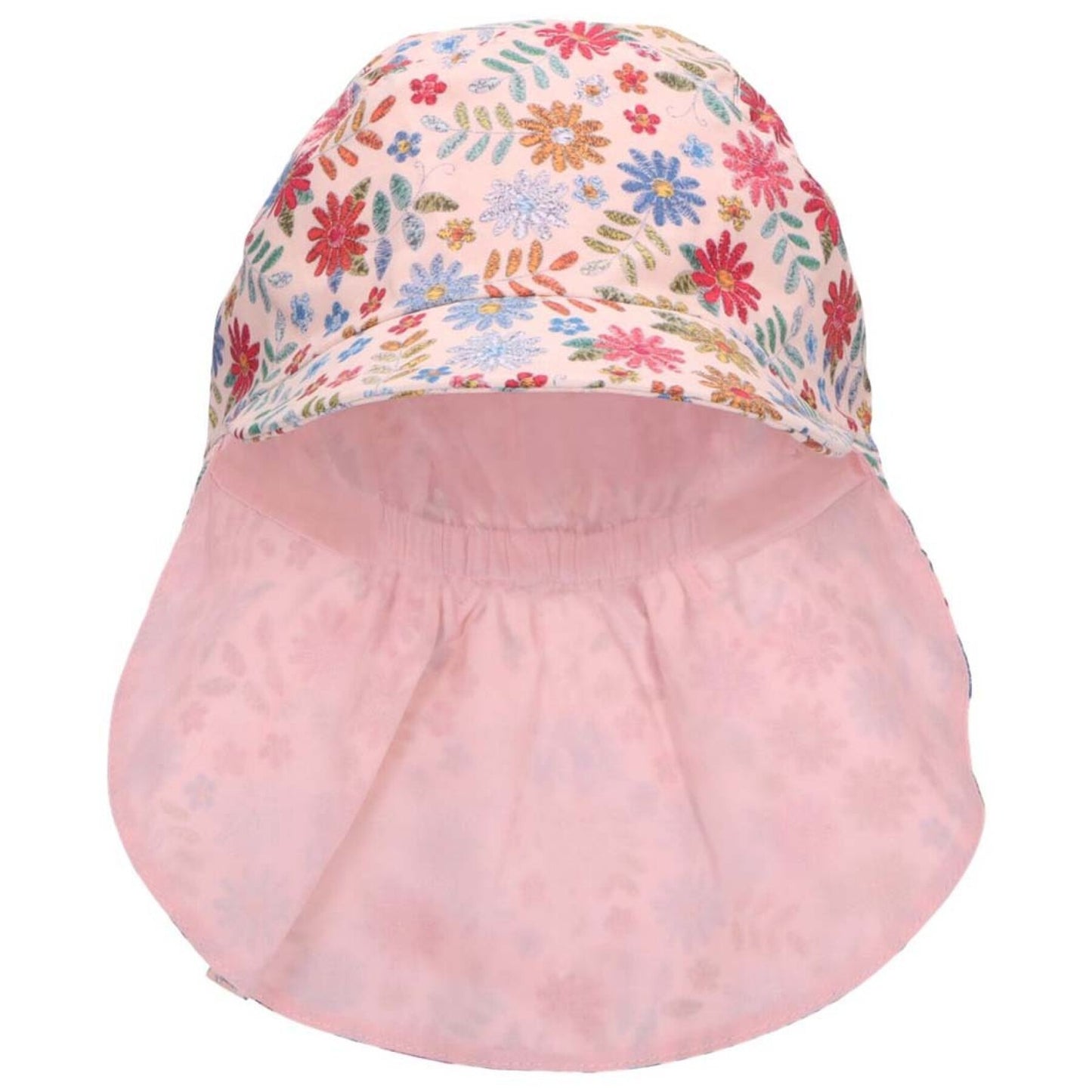 Casquette à visière avec protection du cou