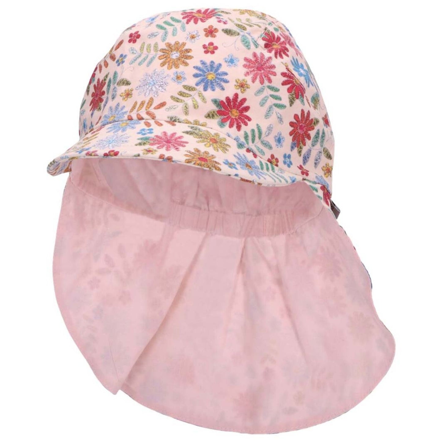 Casquette à visière avec protection du cou