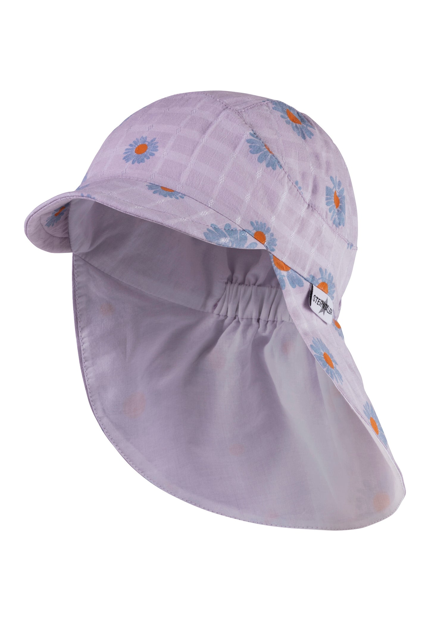 Casquette à visière avec protection du cou