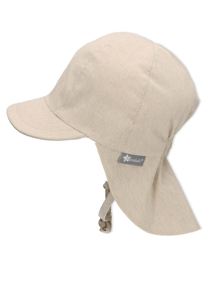 Casquette à visière avec protection du cou