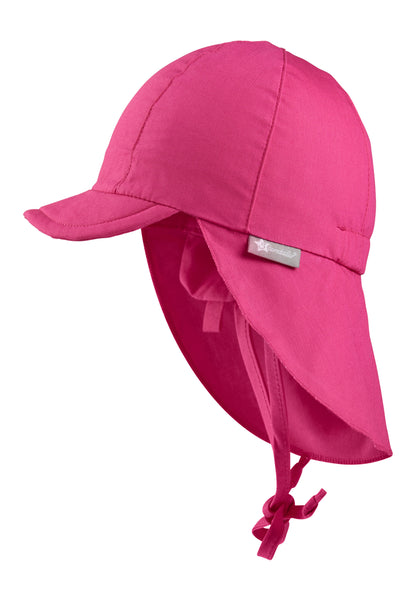 Casquette à visière avec protection du cou