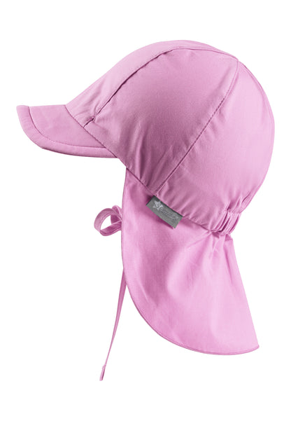 Casquette à visière avec protection du cou