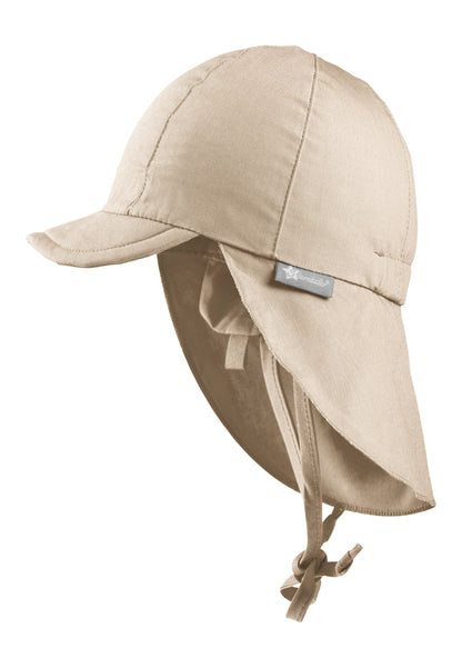 Casquette à visière avec protection du cou