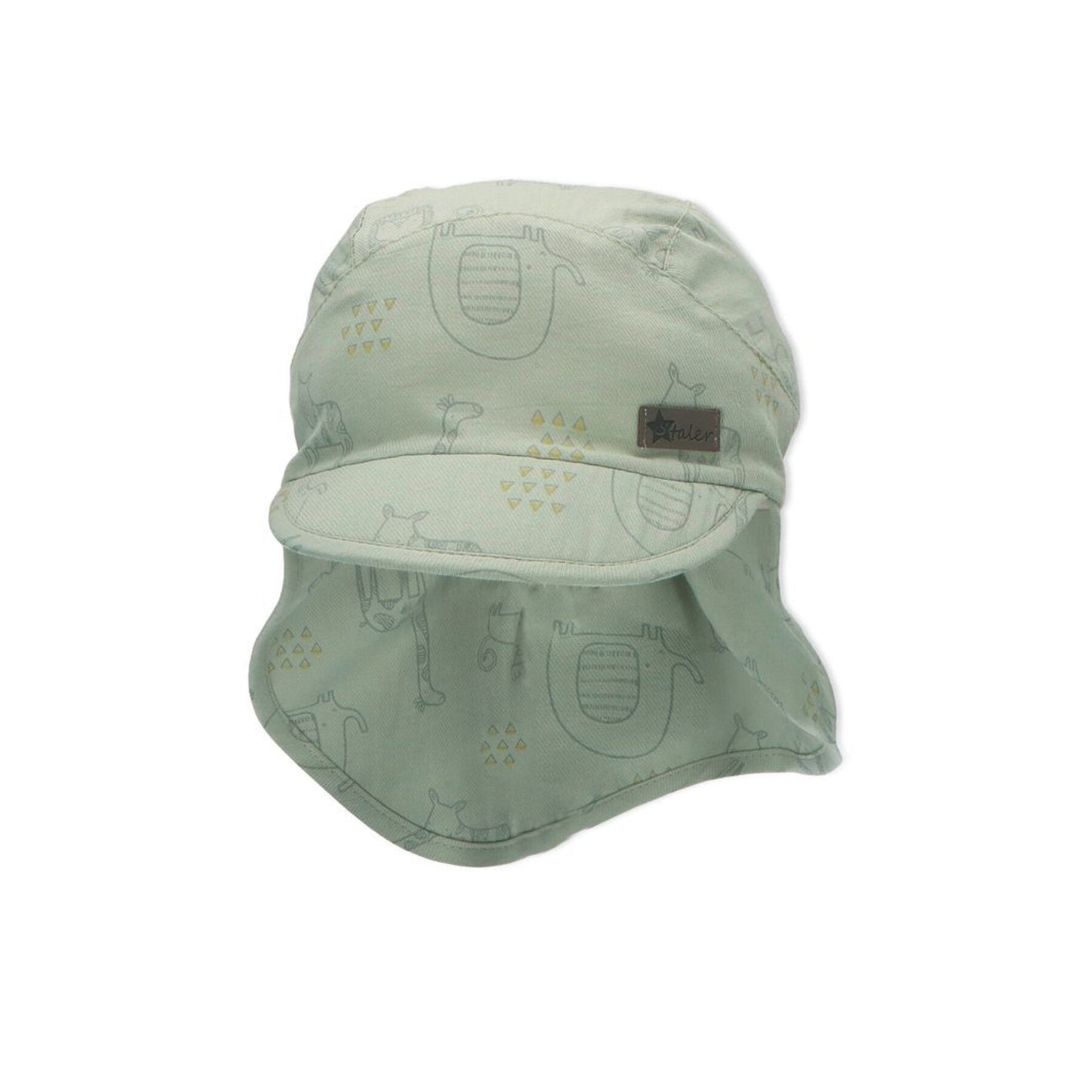 Casquette à visière avec protection du cou