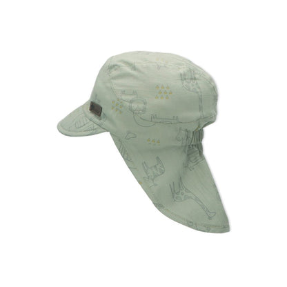 Casquette à visière avec protection du cou