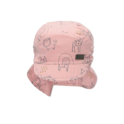 Casquette à visière avec protection du cou