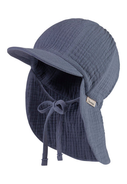 Casquette à visière avec protection du cou