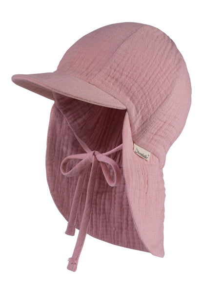 Casquette à visière avec protection du cou