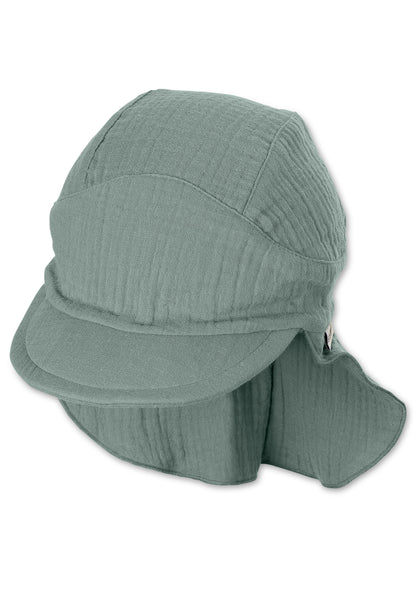 Casquette à visière avec protection du cou