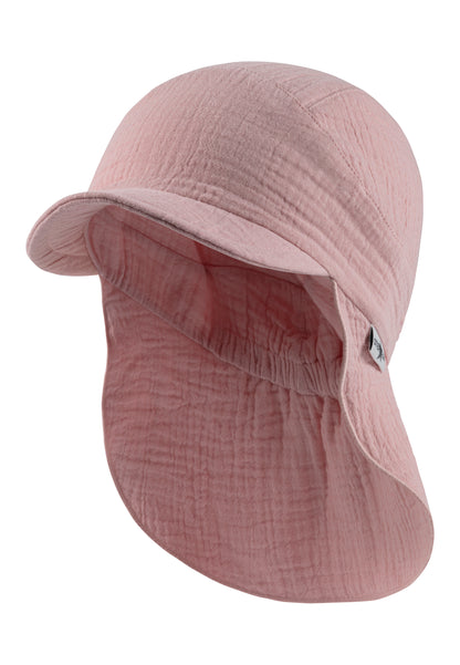 Casquette à visière avec protection du cou