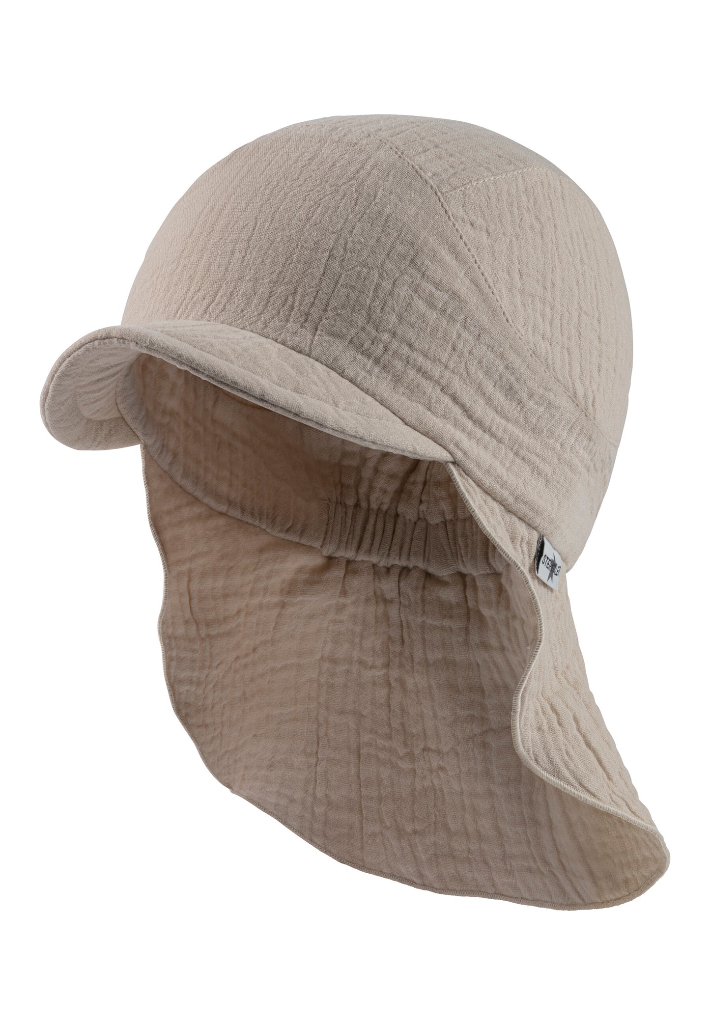 Casquette à visière avec protection du cou