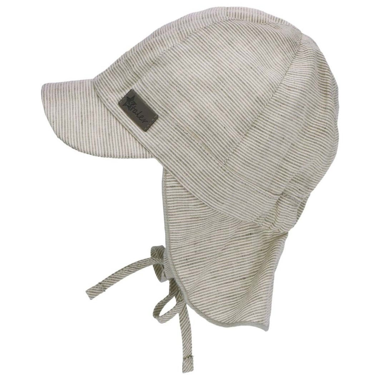 Peaked cap with neck protection