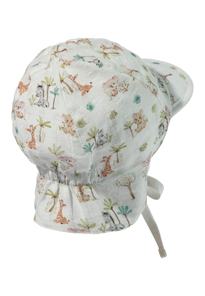 Casquette à visière avec protection du cou