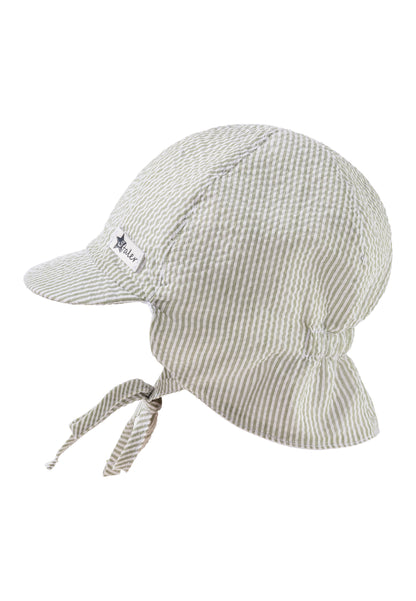 Casquette à visière avec protection du cou