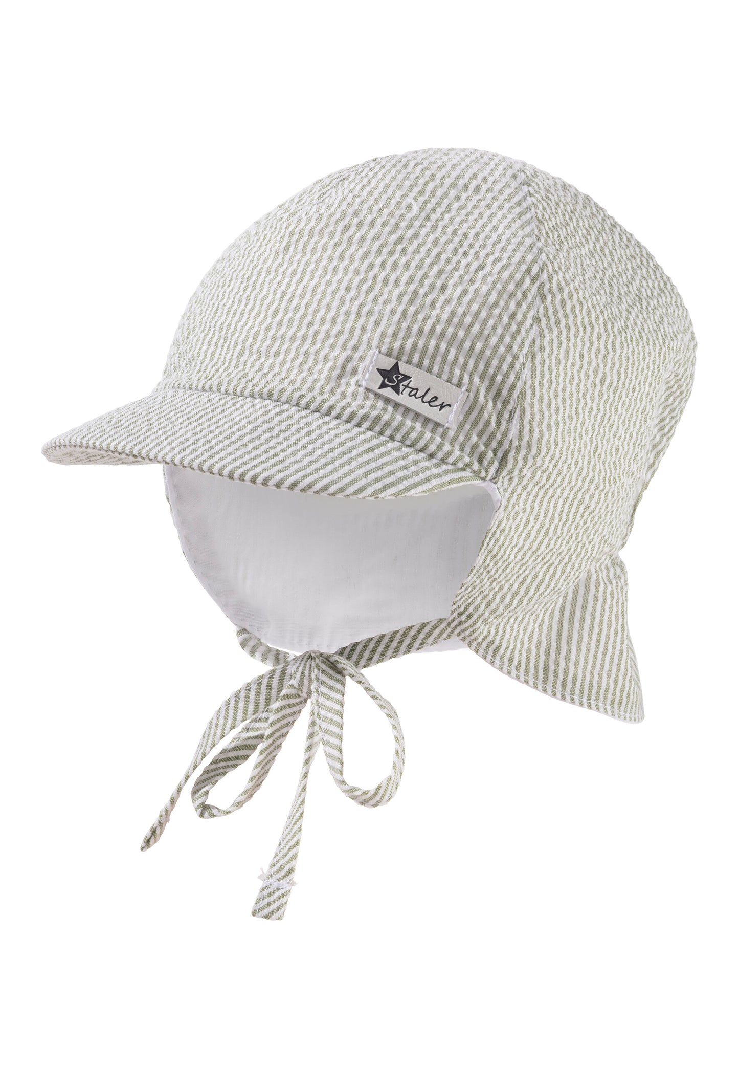 Casquette à visière avec protection du cou