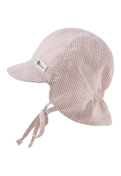 Casquette à visière avec protection du cou