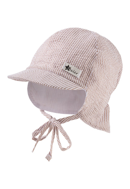 Casquette à visière avec protection du cou