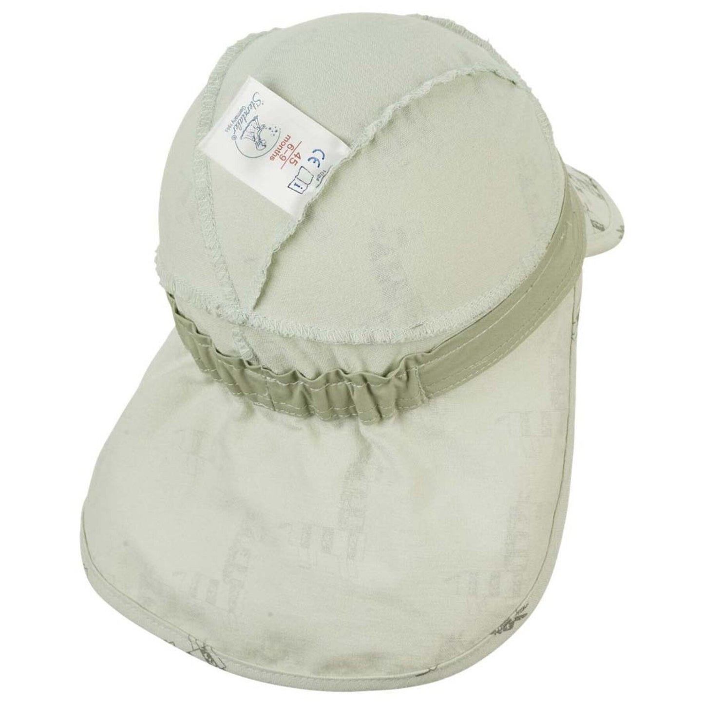 Casquette à visière avec protection du cou