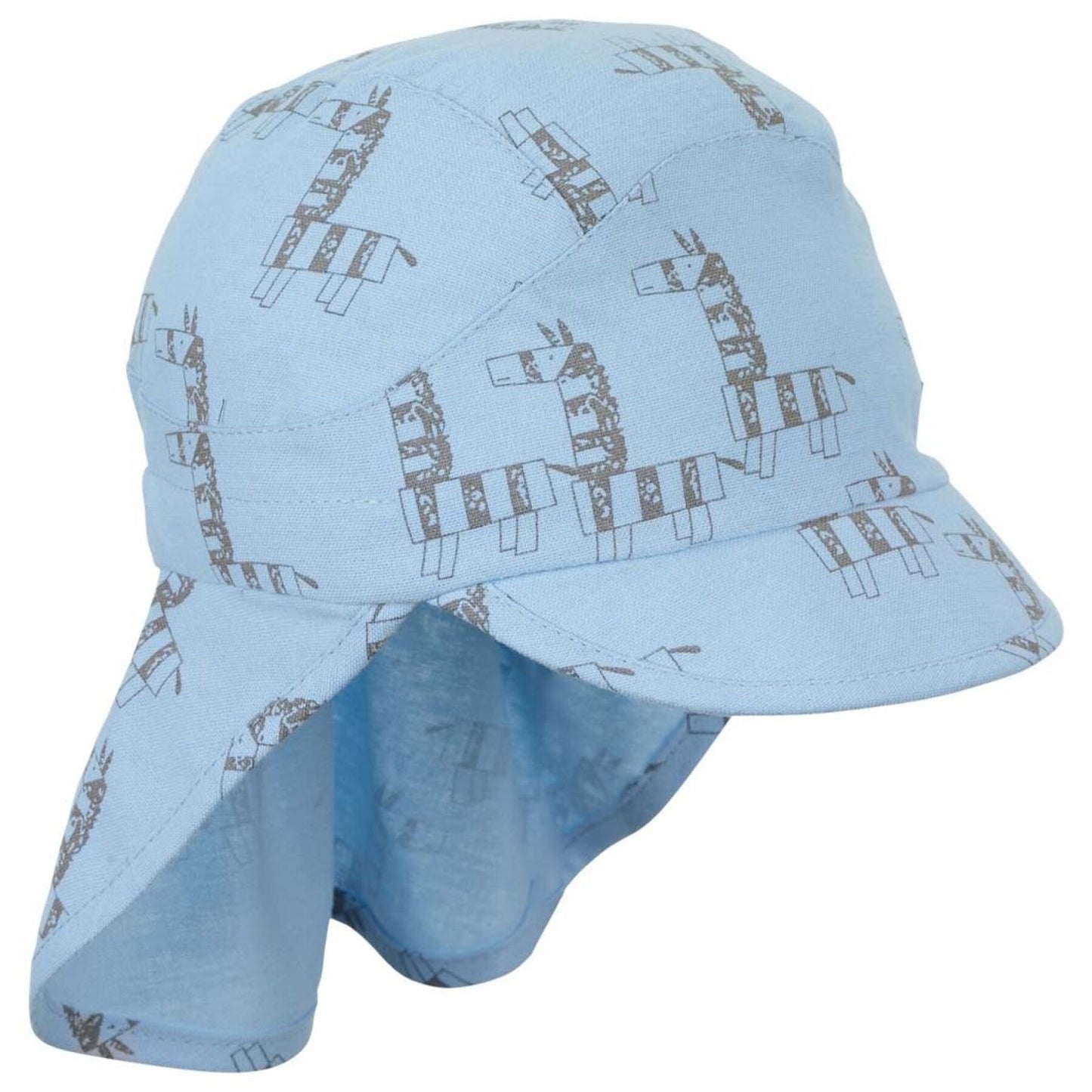 Casquette à visière avec protection du cou