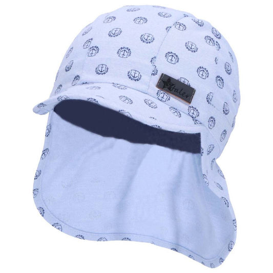 Casquette à visière avec protection du cou