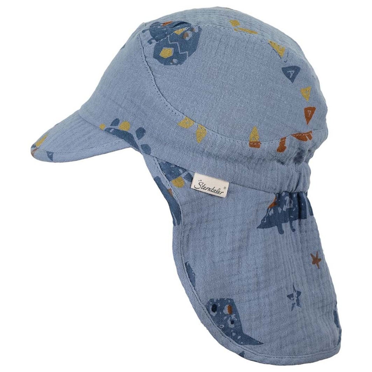 Casquette à visière avec protection du cou