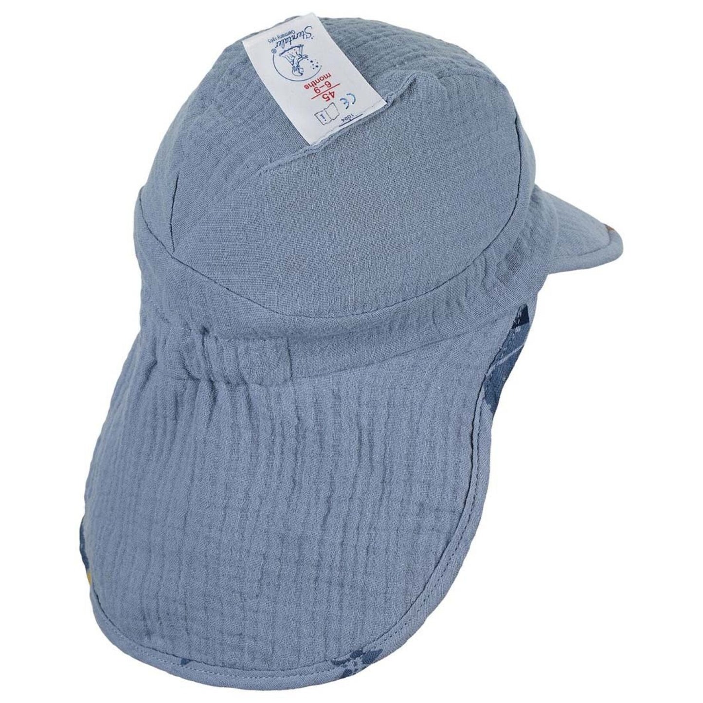 Casquette à visière avec protection du cou