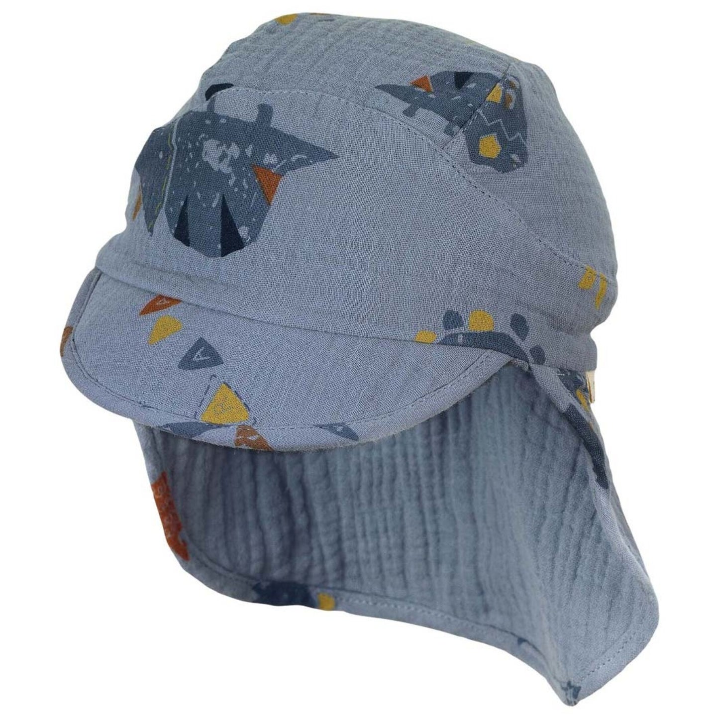 Casquette à visière avec protection du cou