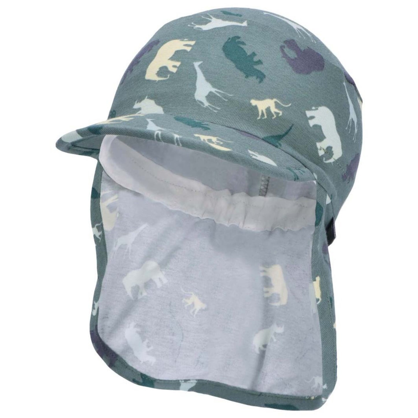 Casquette à visière avec protection du cou