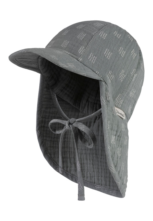 Casquette à visière avec protection du cou