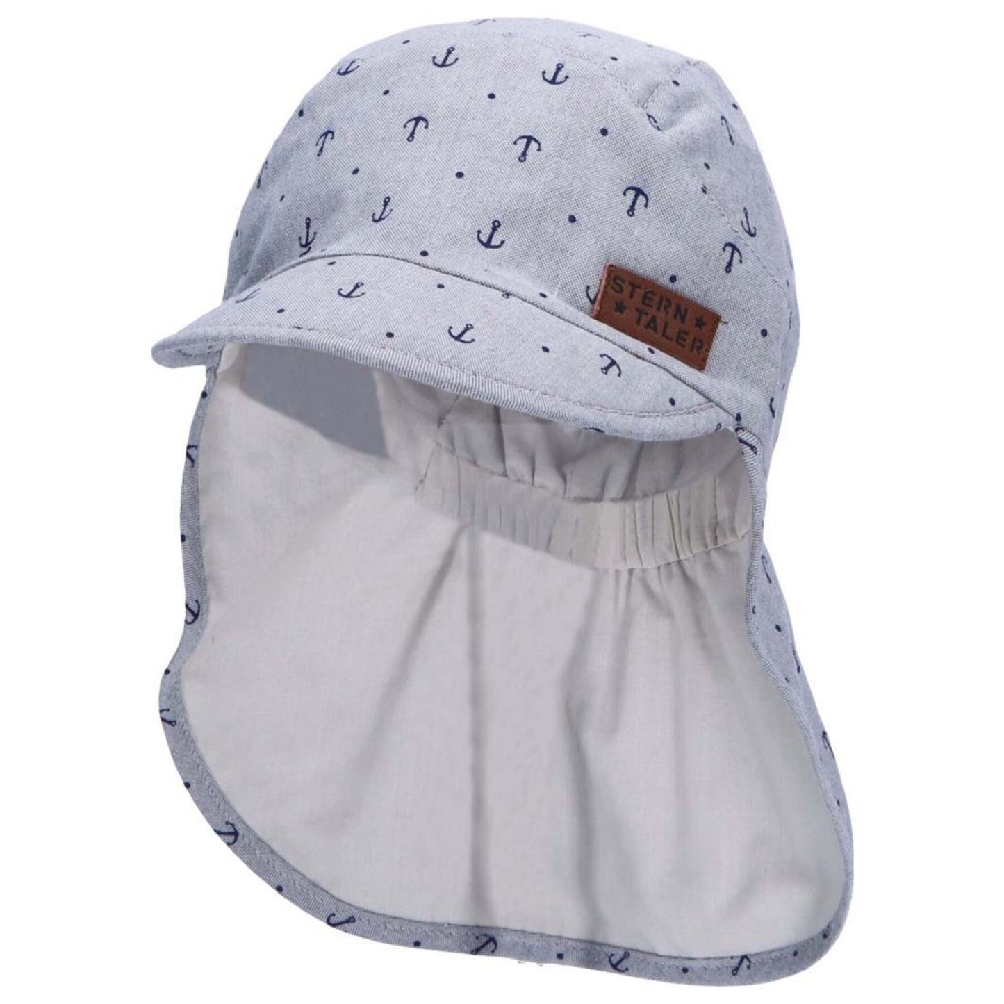 Casquette à visière avec protection du cou