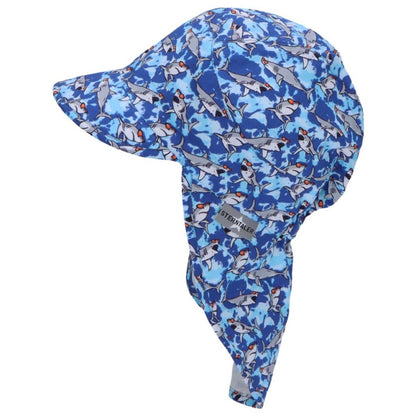 Casquette à visière avec protection du cou