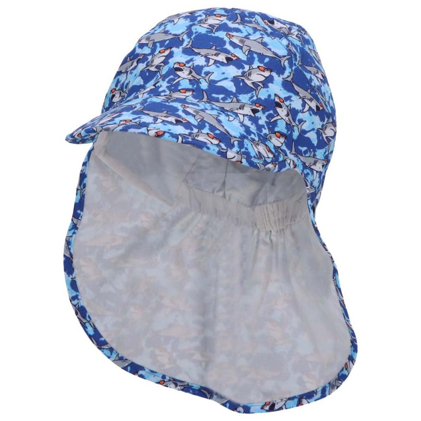 Casquette à visière avec protection du cou