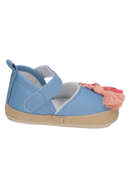 Espadrilles bébé à pompons