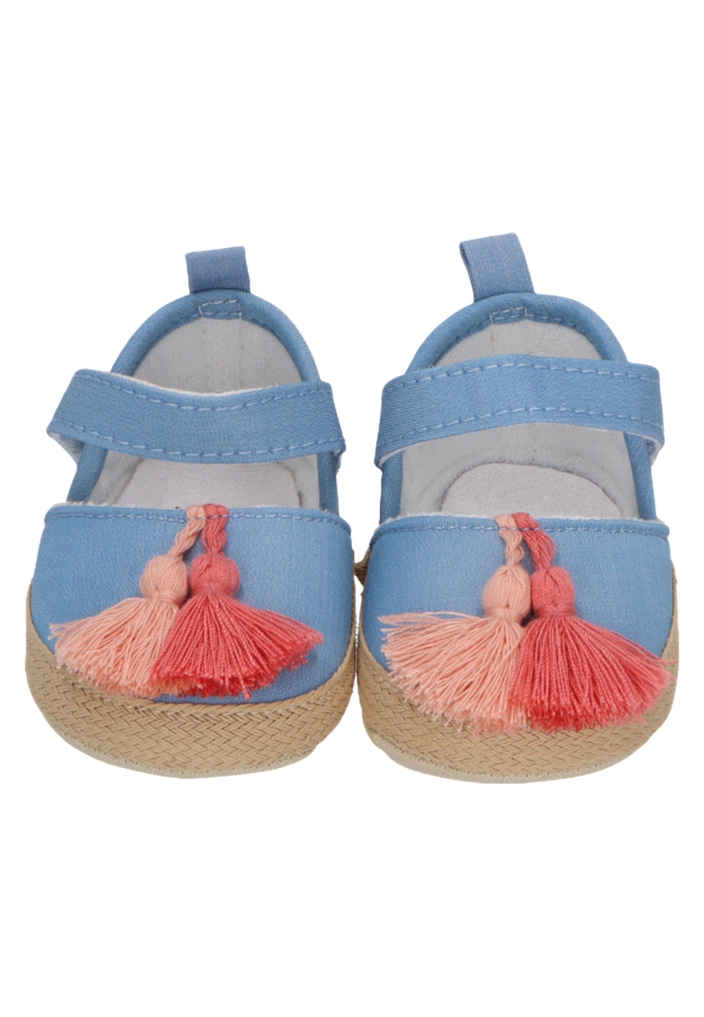 Espadrilles bébé à pompons