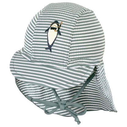 Casquette à visière avec protection du cou