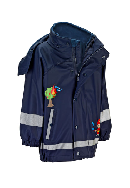 Regenjacke gefüttert