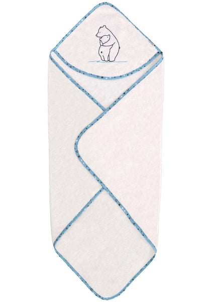 Hooded bath towel 80x80cm