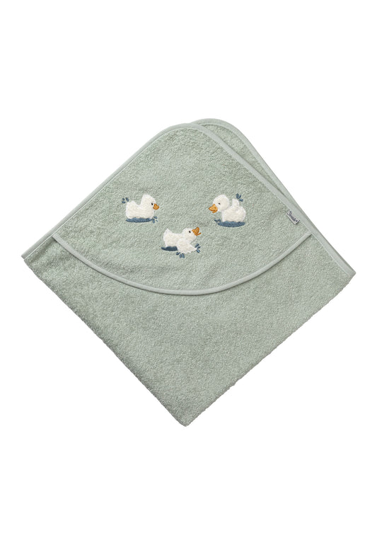 Hooded bath towel 80x80cm