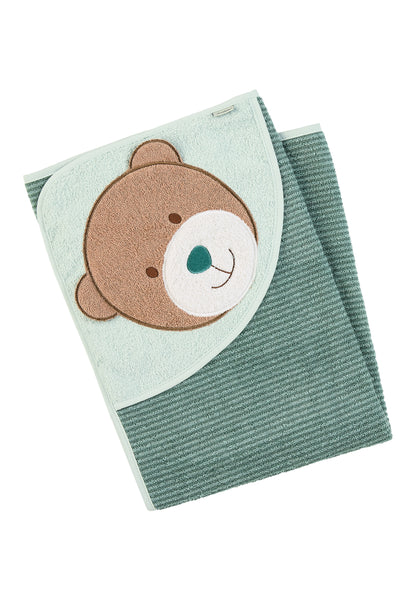 Serviette de bain à capuche