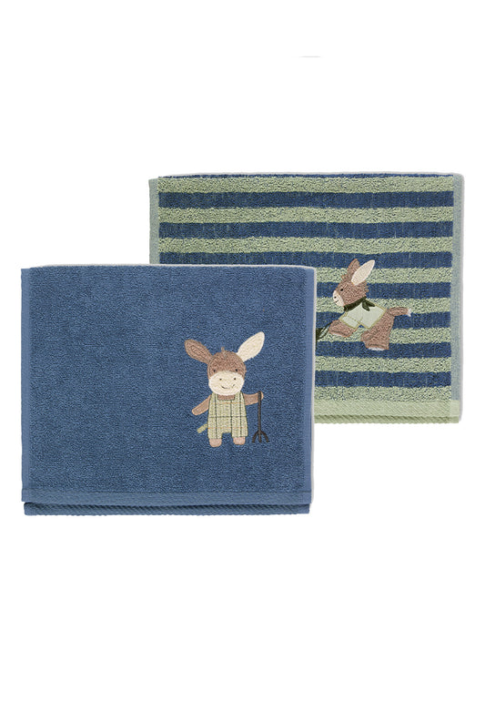 Lot de 2 serviettes enfant