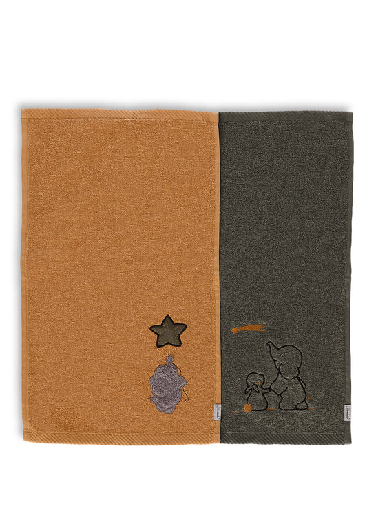 Lot de 2 serviettes enfant