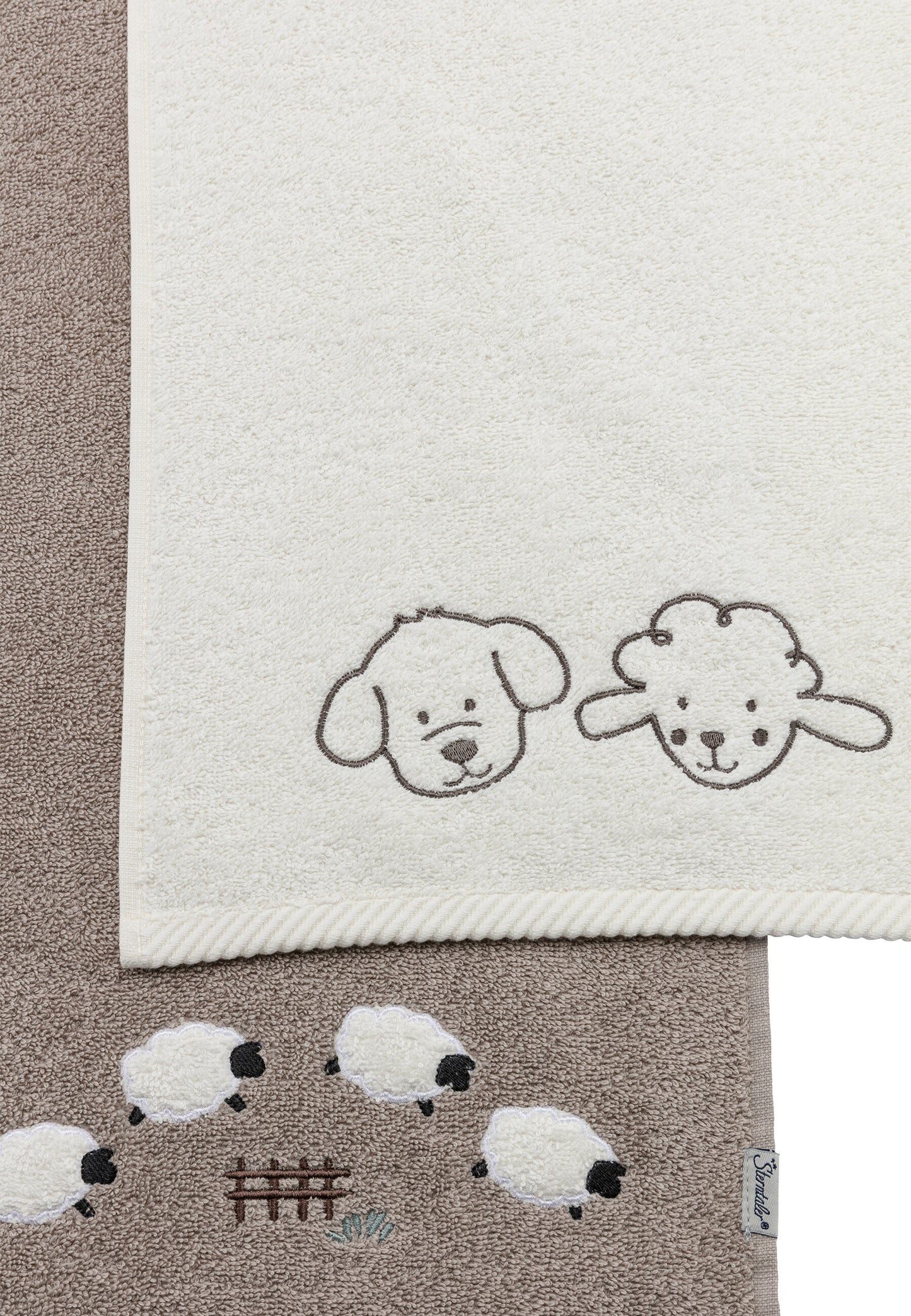 Lot de 2 serviettes enfant