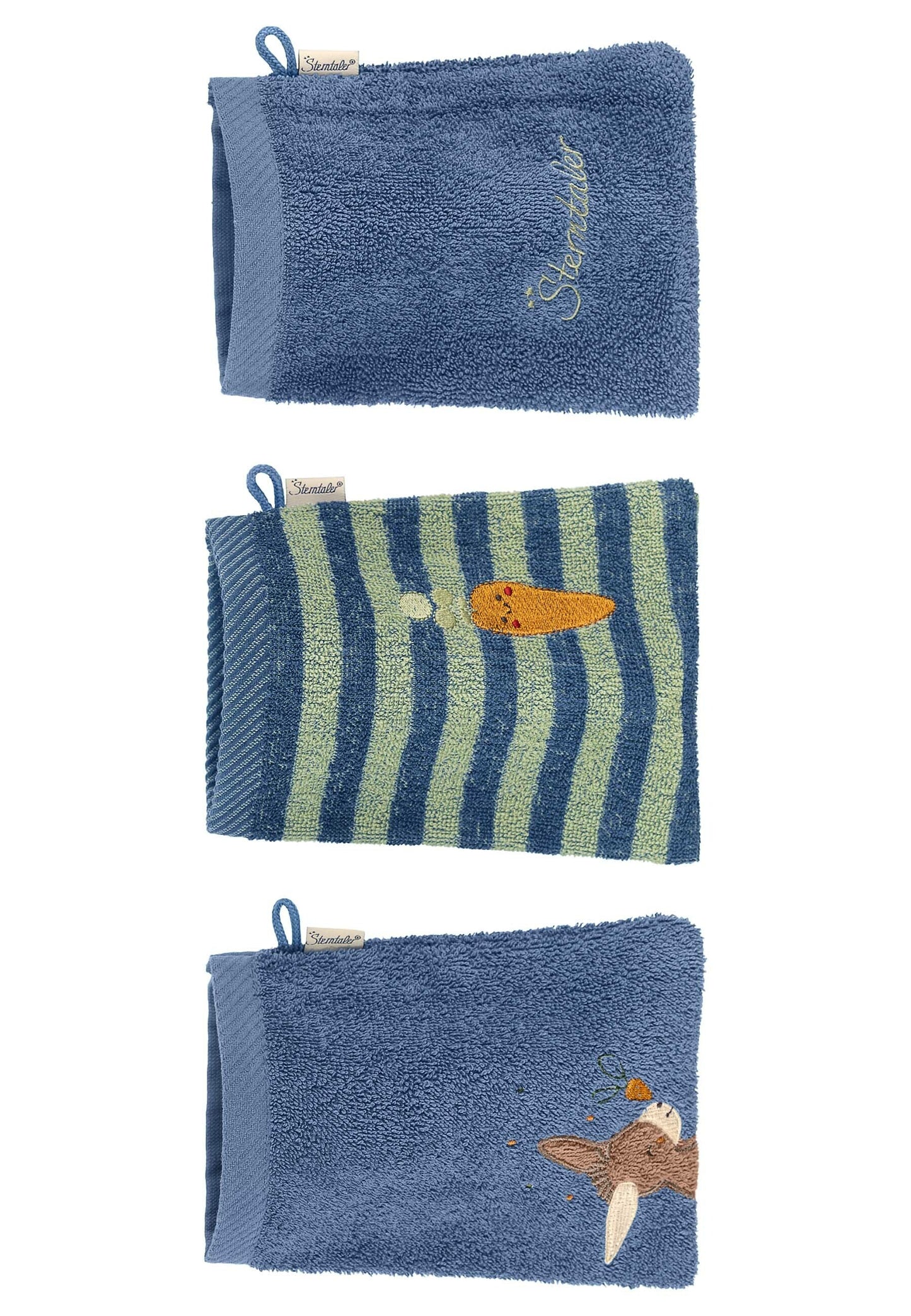 Washcloths pack of 3