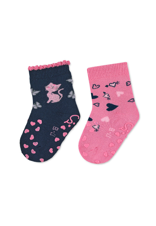 ABS crawling socks pack of 2